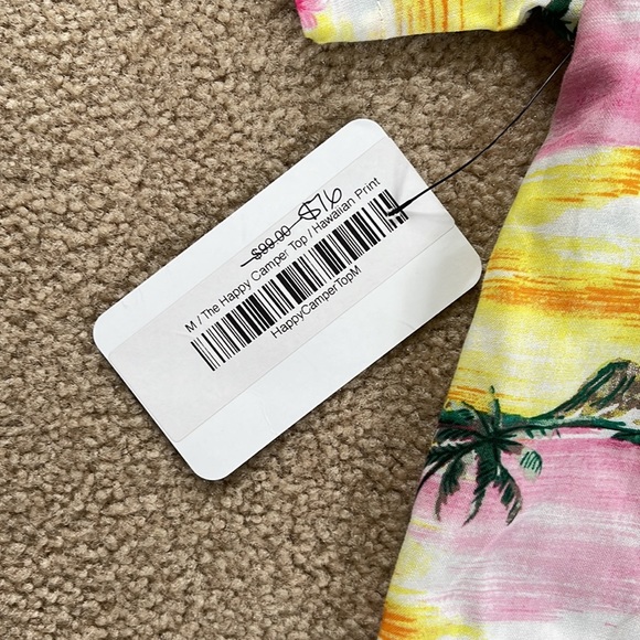 BB Dakota Happy Camper Button-Up Shirt - Picture 7 of 7